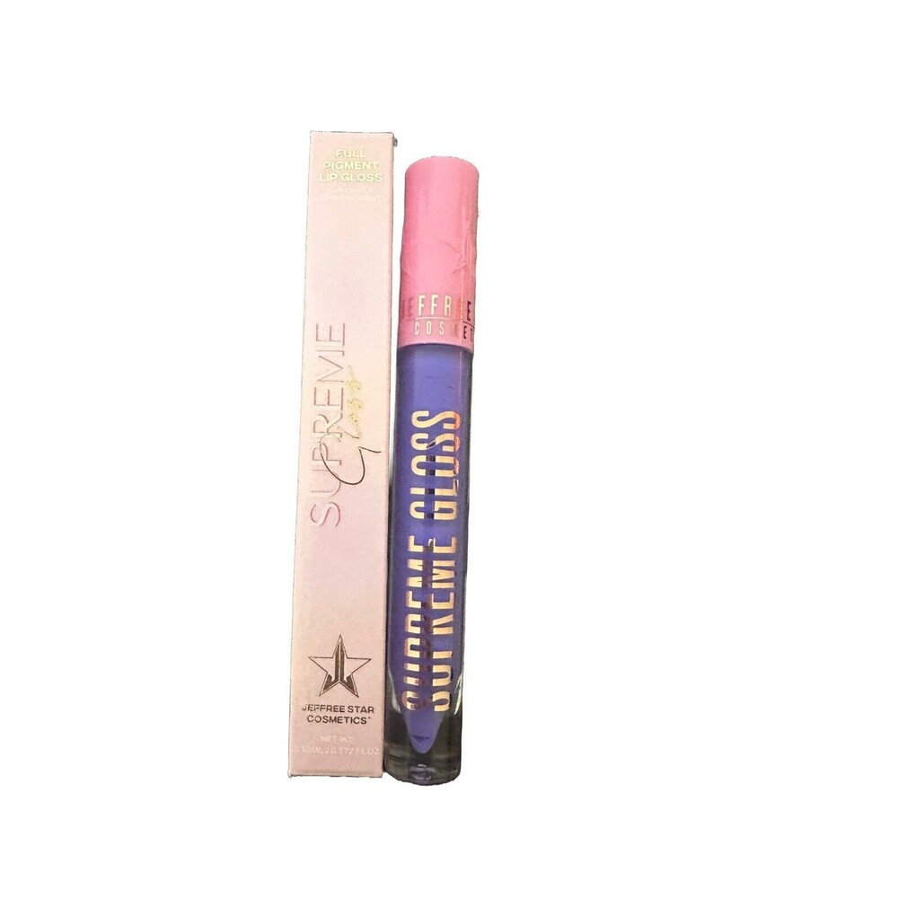 Jeffree Star Cosmetics Supreme Gloss NO APOLOGIES Lip Gloss Full Size 0.172 NEW